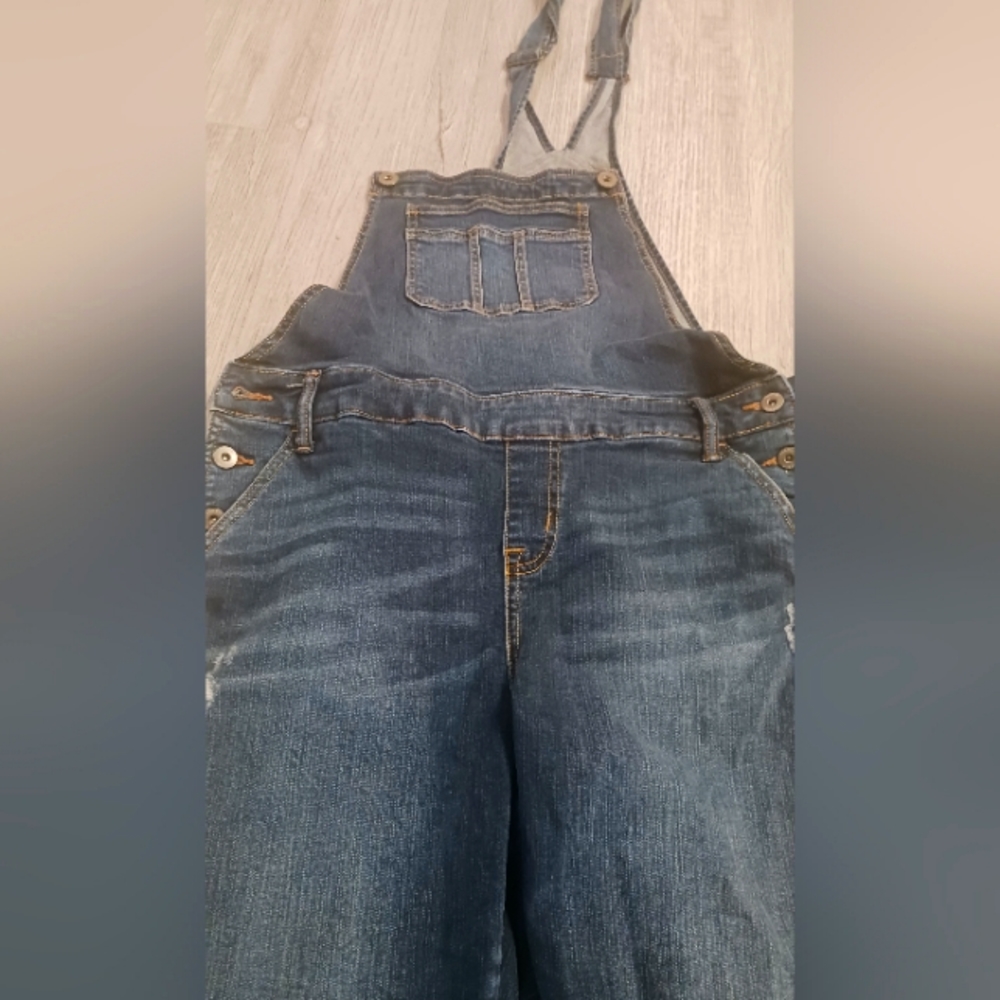 Torrid Distressed Overalls Size 16